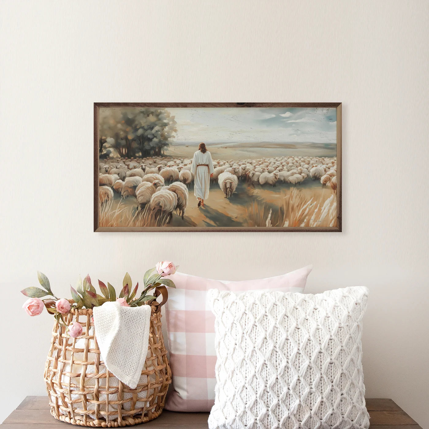 The Shepherd Wooden Art