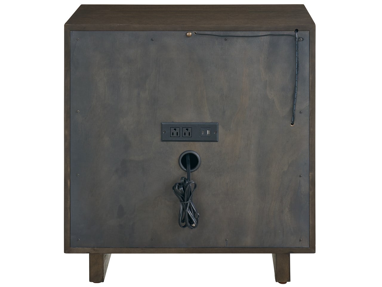 Sable Open Storage Nightstand