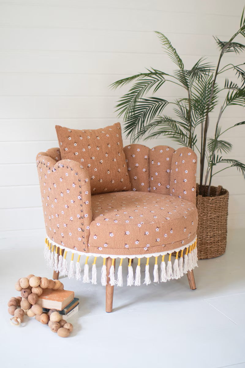 Roxy Upholstered Circle Chair