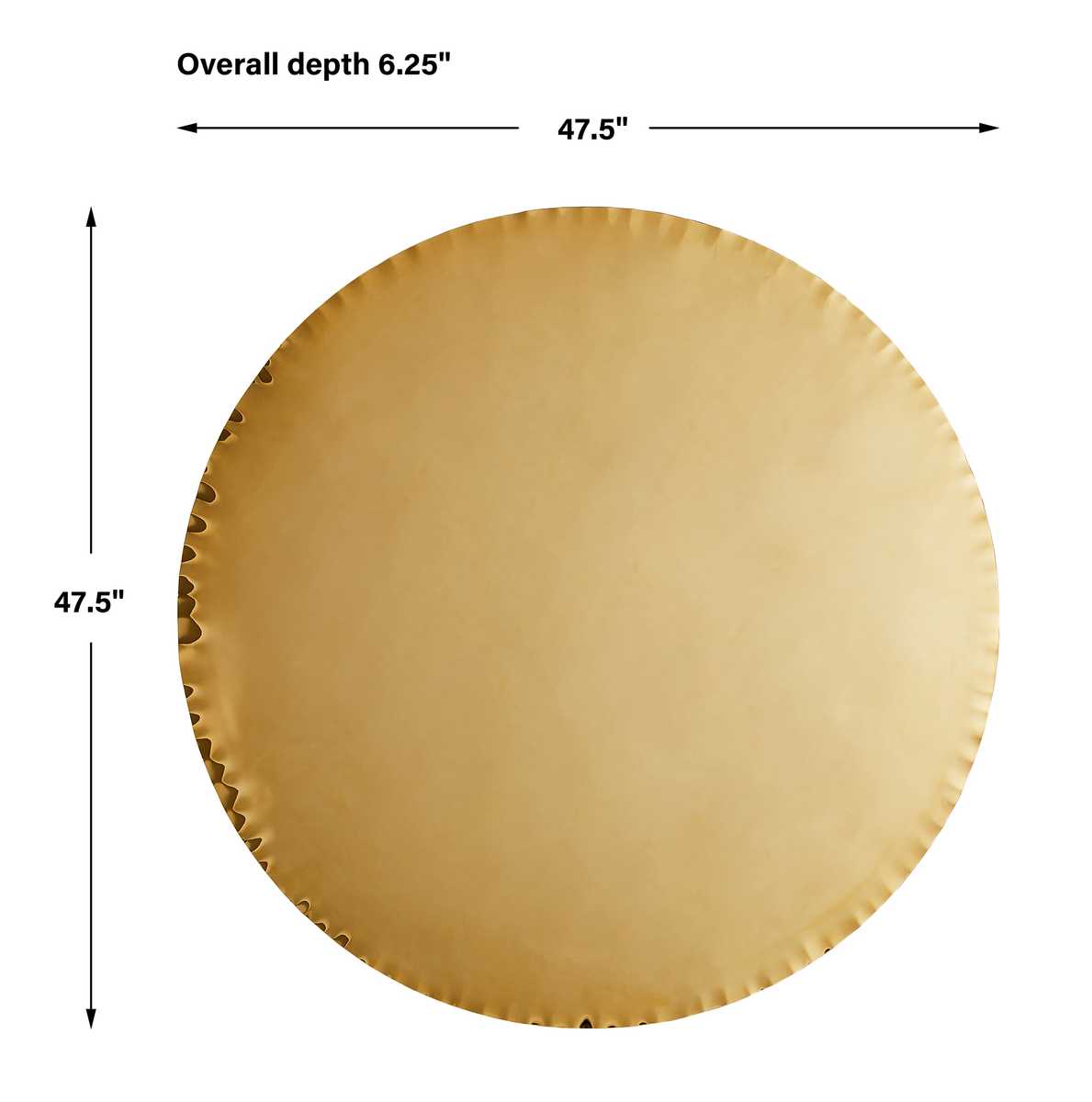 Vice Versa Mirror Sculpture - 48" Round
