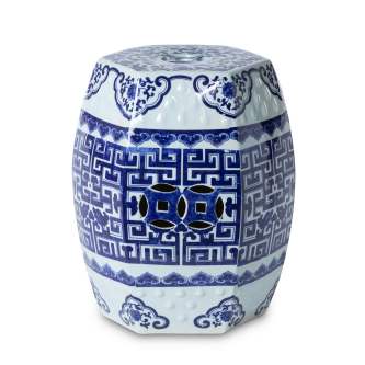 Chinoiserie Garden Seat