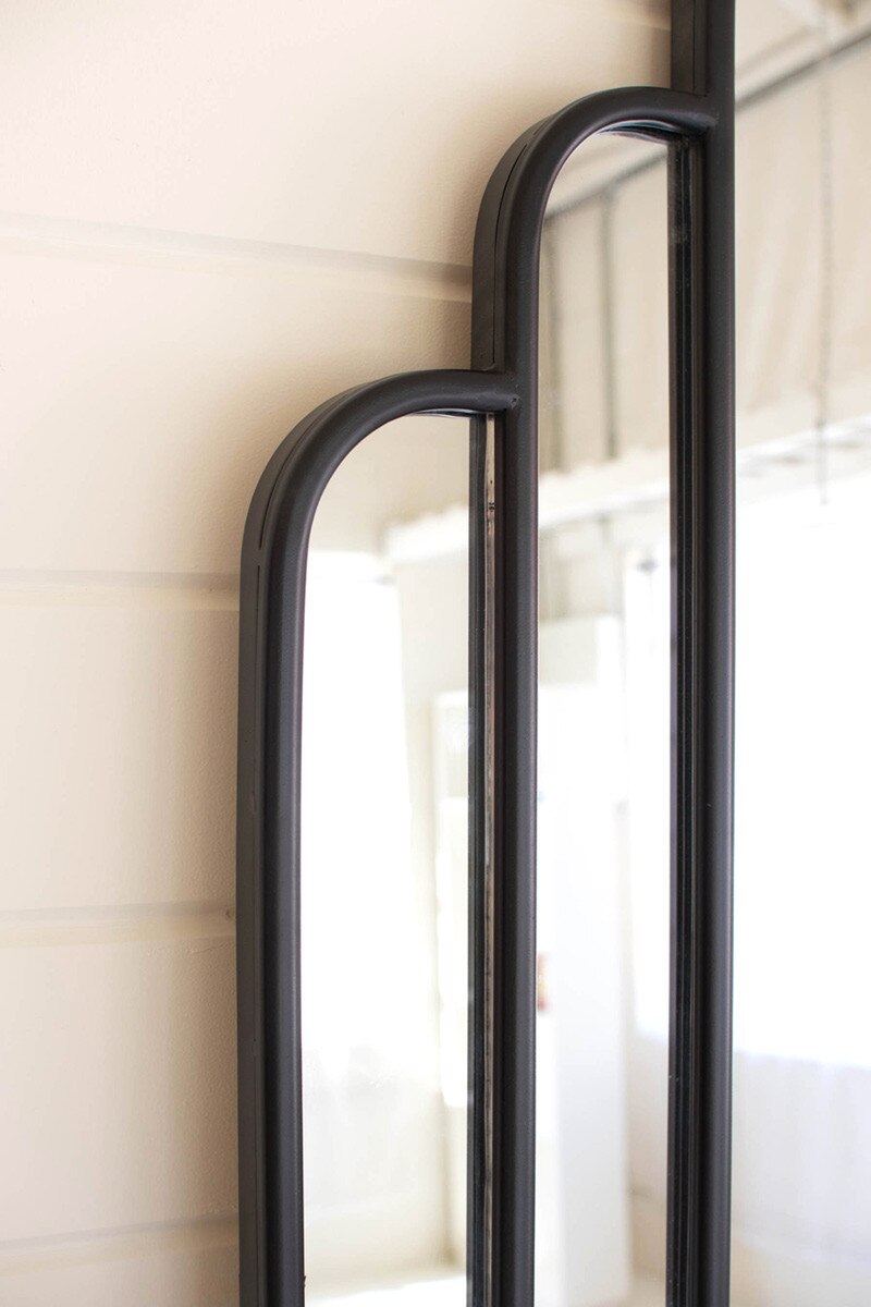 Art Deco Wall Mirror Close-up