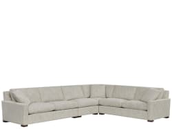 Fletcher - 4 Piece Sectional - Ayers Caramel