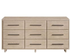 Modern - Nine Drawer Dresser - Desert
