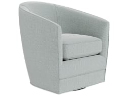 Burke - Swivel Chair - Light Blue