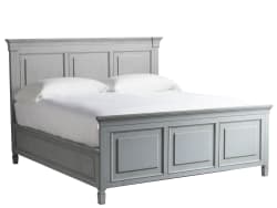 Summer Hill - Panel Bed - French Gray