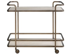 Modern - Bar Cart - Aged Gold