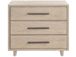 Modern - Three Drawer Nightstand - Desert