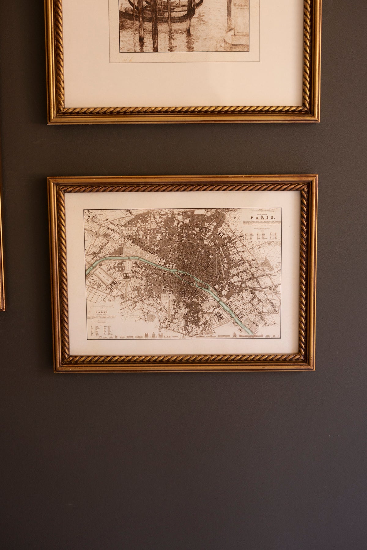 Set 5 Mixed Framed Europe Gallery Wall Prints Under Glass