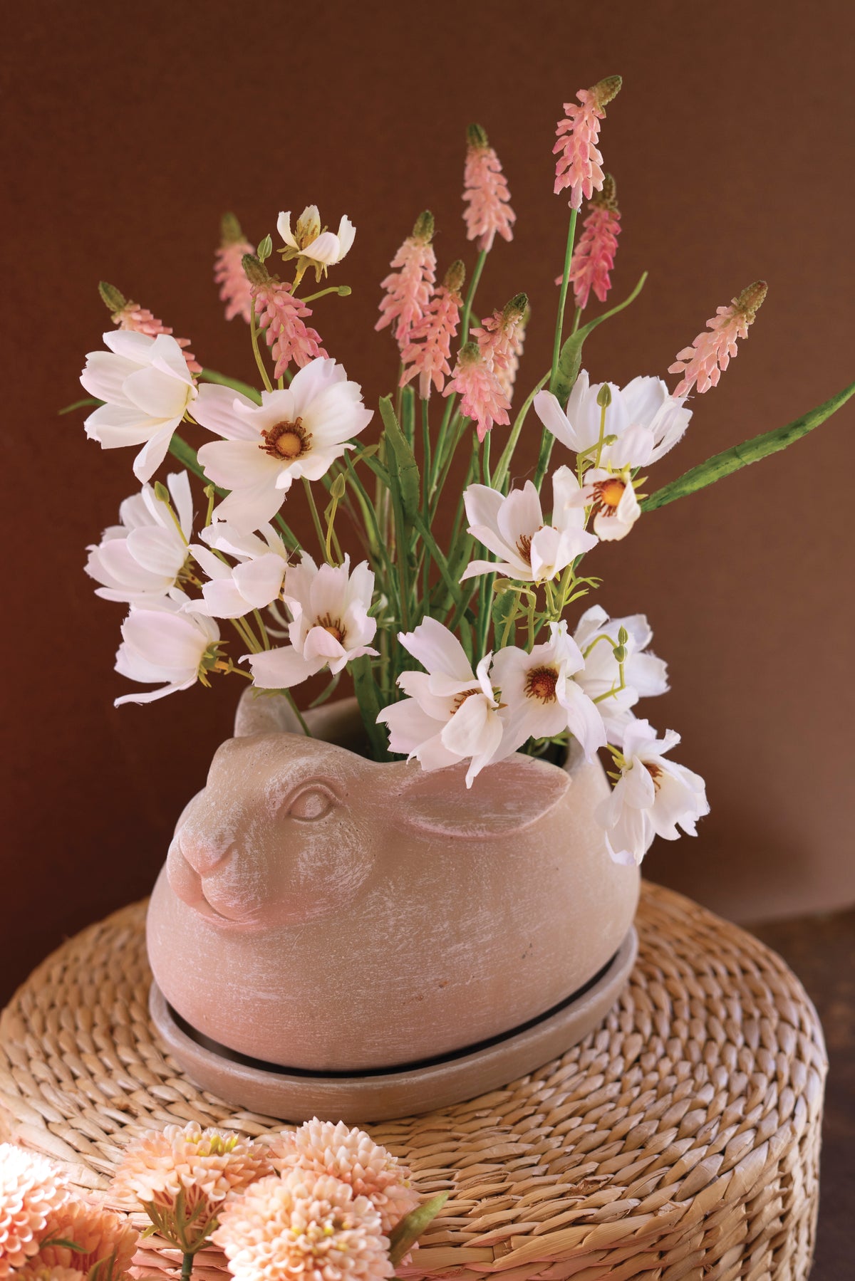 Cement Easter Rabbit Planter