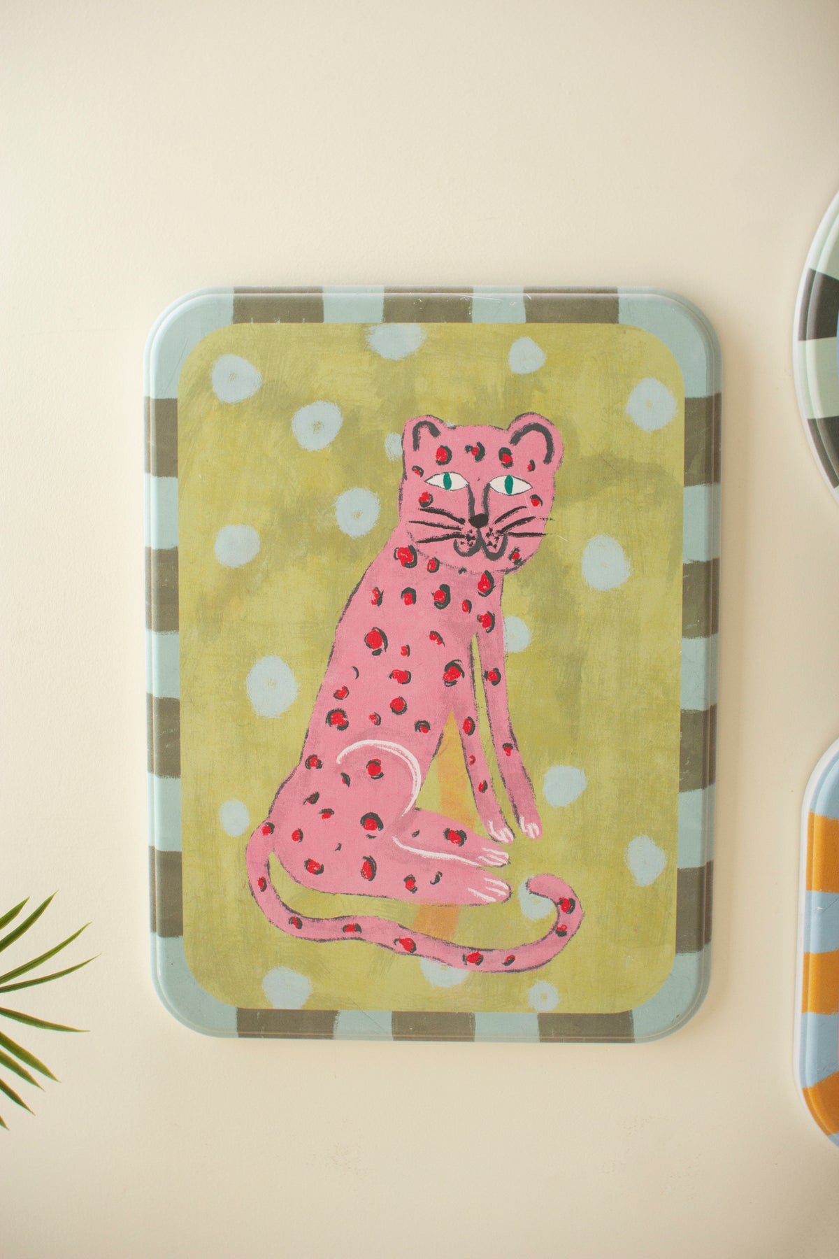 Set of Three Painted Children's Art Animal Prints
