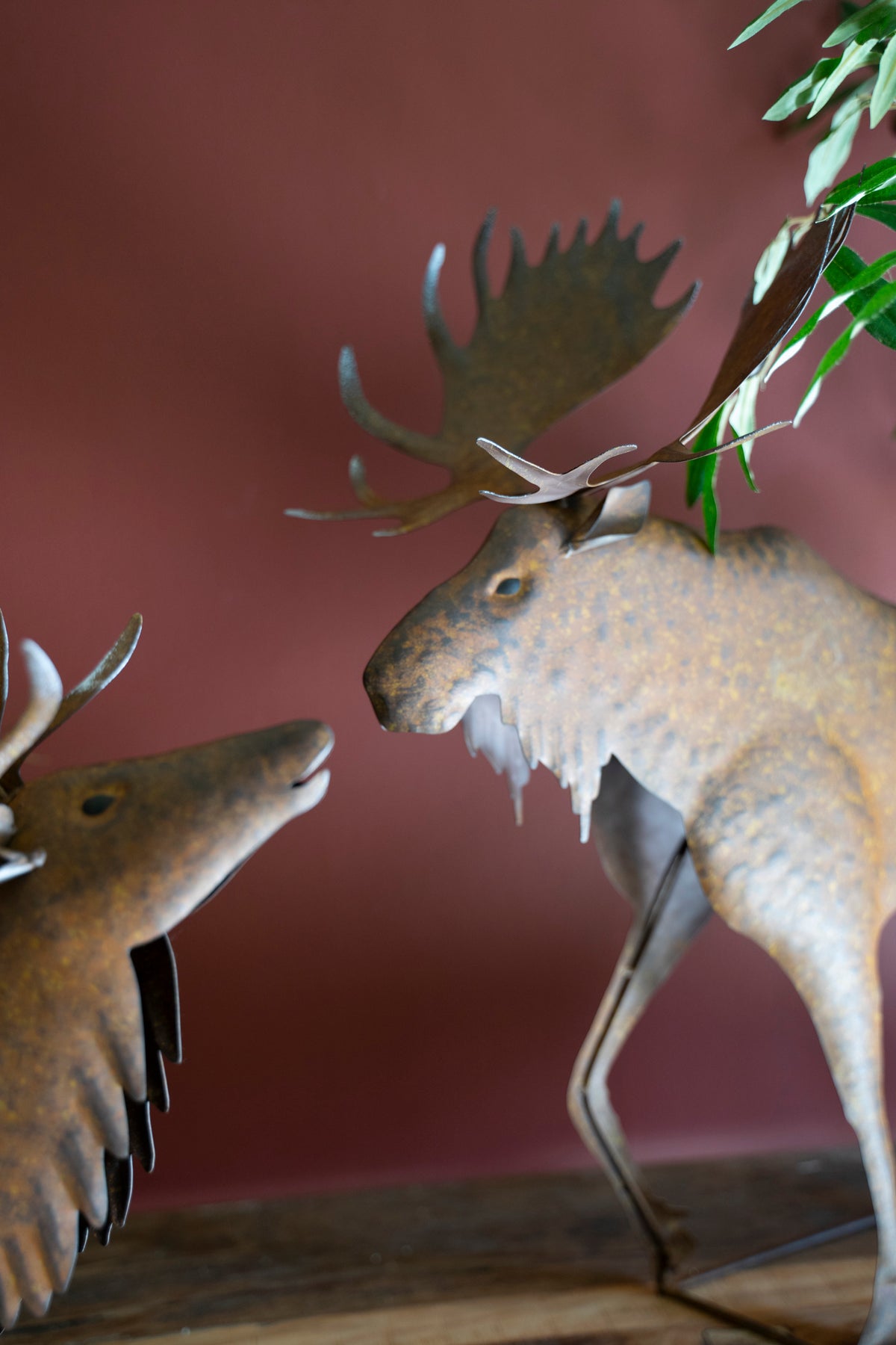 Rustic Metal Elk