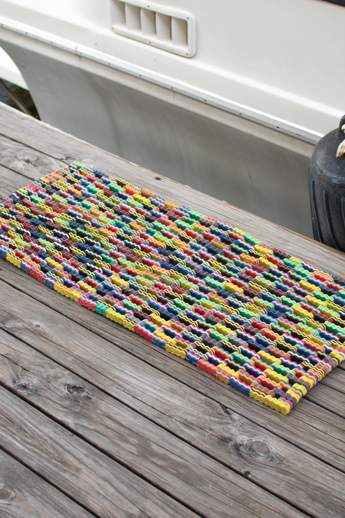 Recycled Flip Flop Large Door Mat