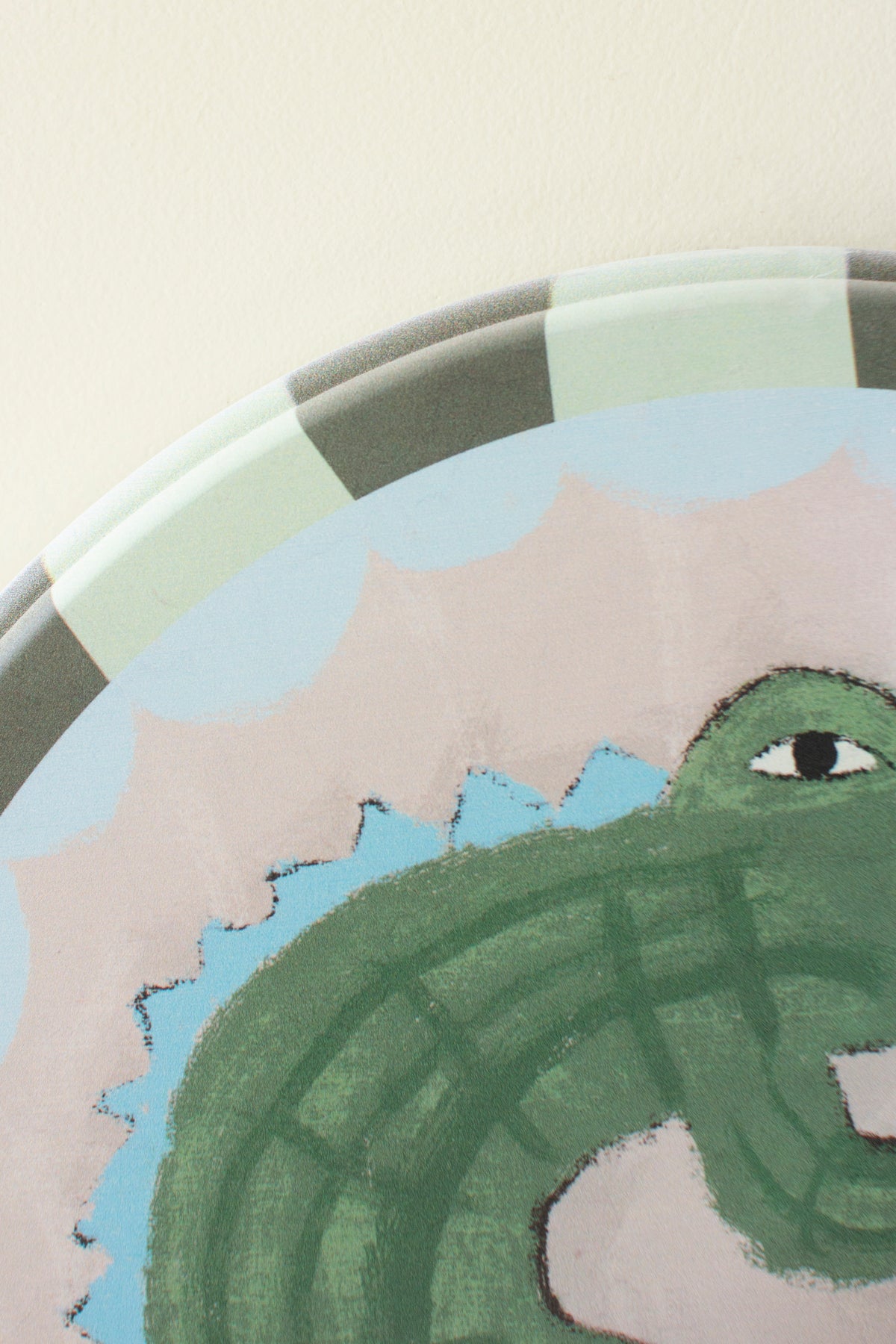 Set of Three Painted Children's Art Animal Prints
