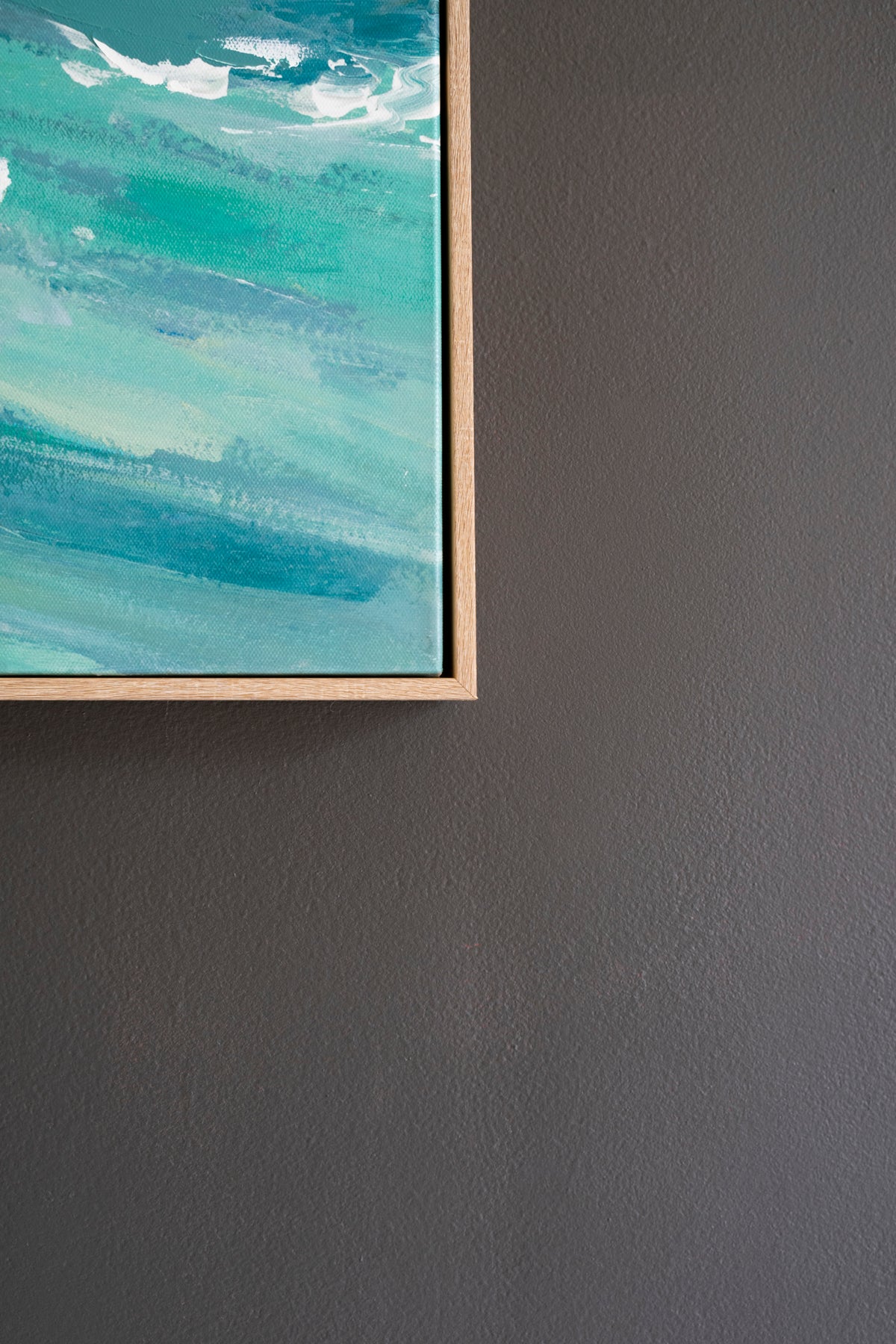 Framed Painting - Swimmer