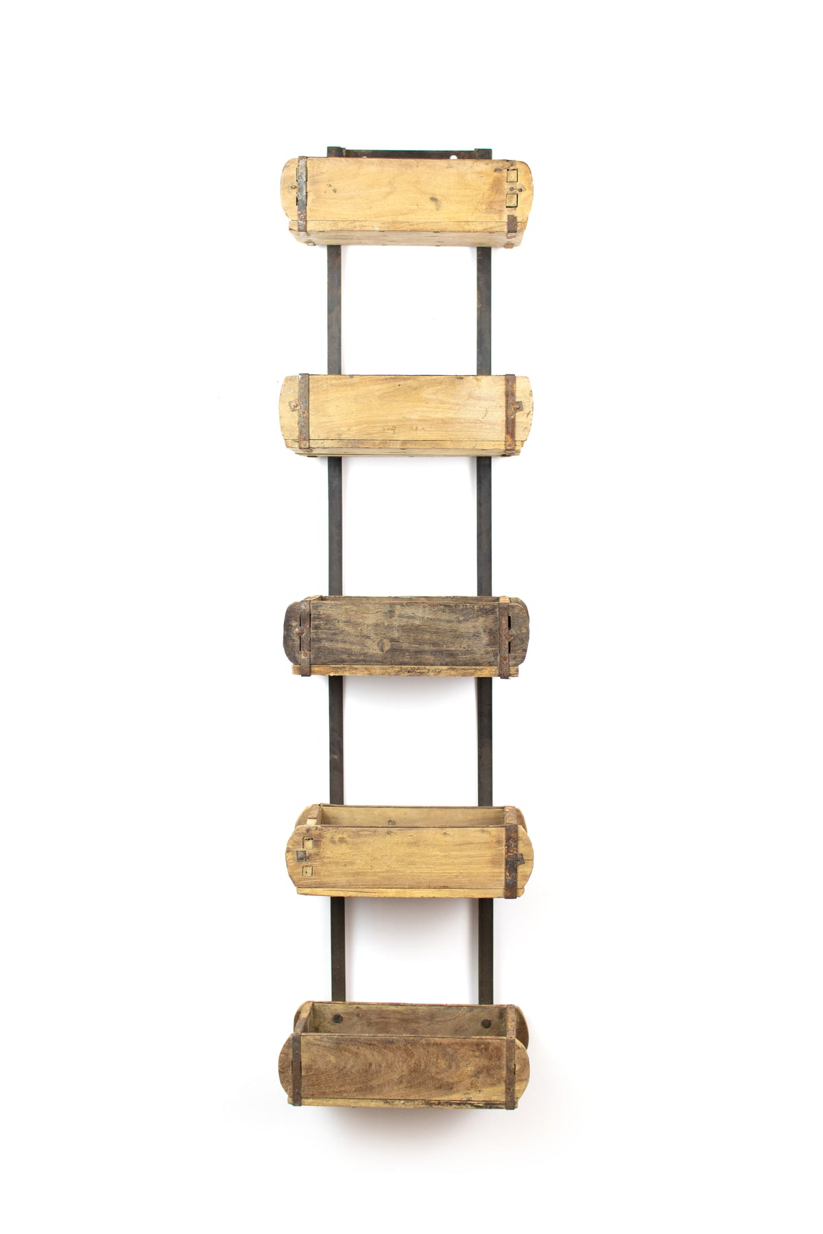 Five Brick Mold Wall Rack