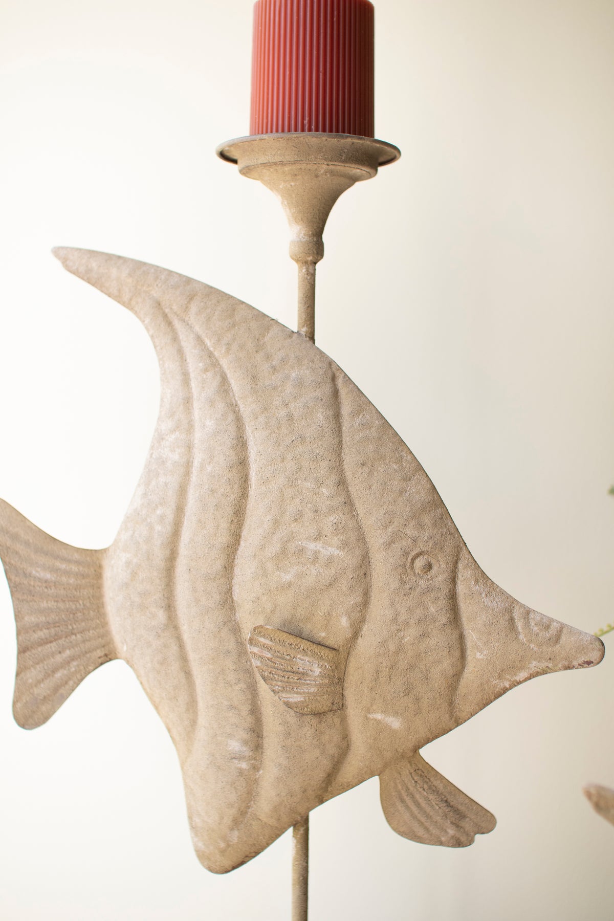 Set of Two Fish Candle Holders