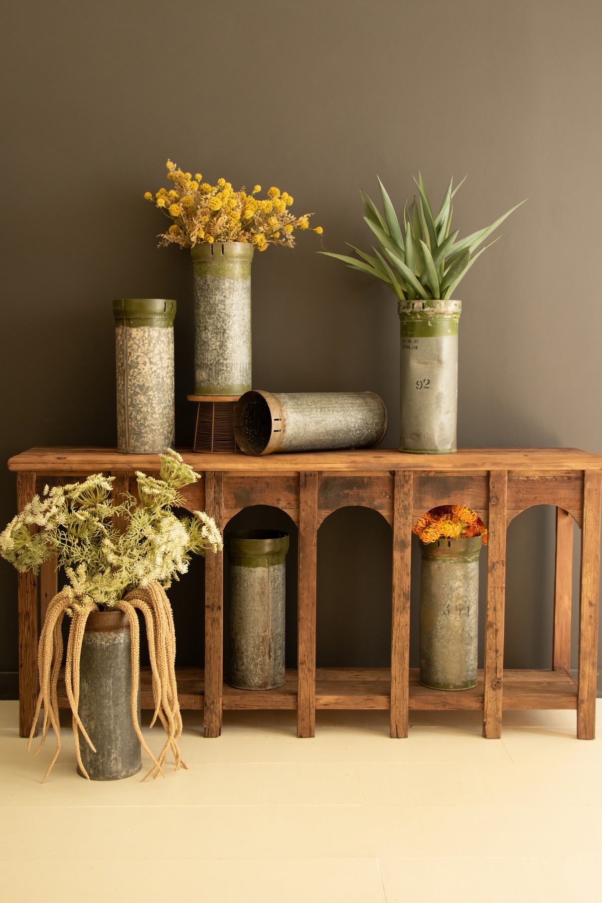 Reclaimed Military Canister
