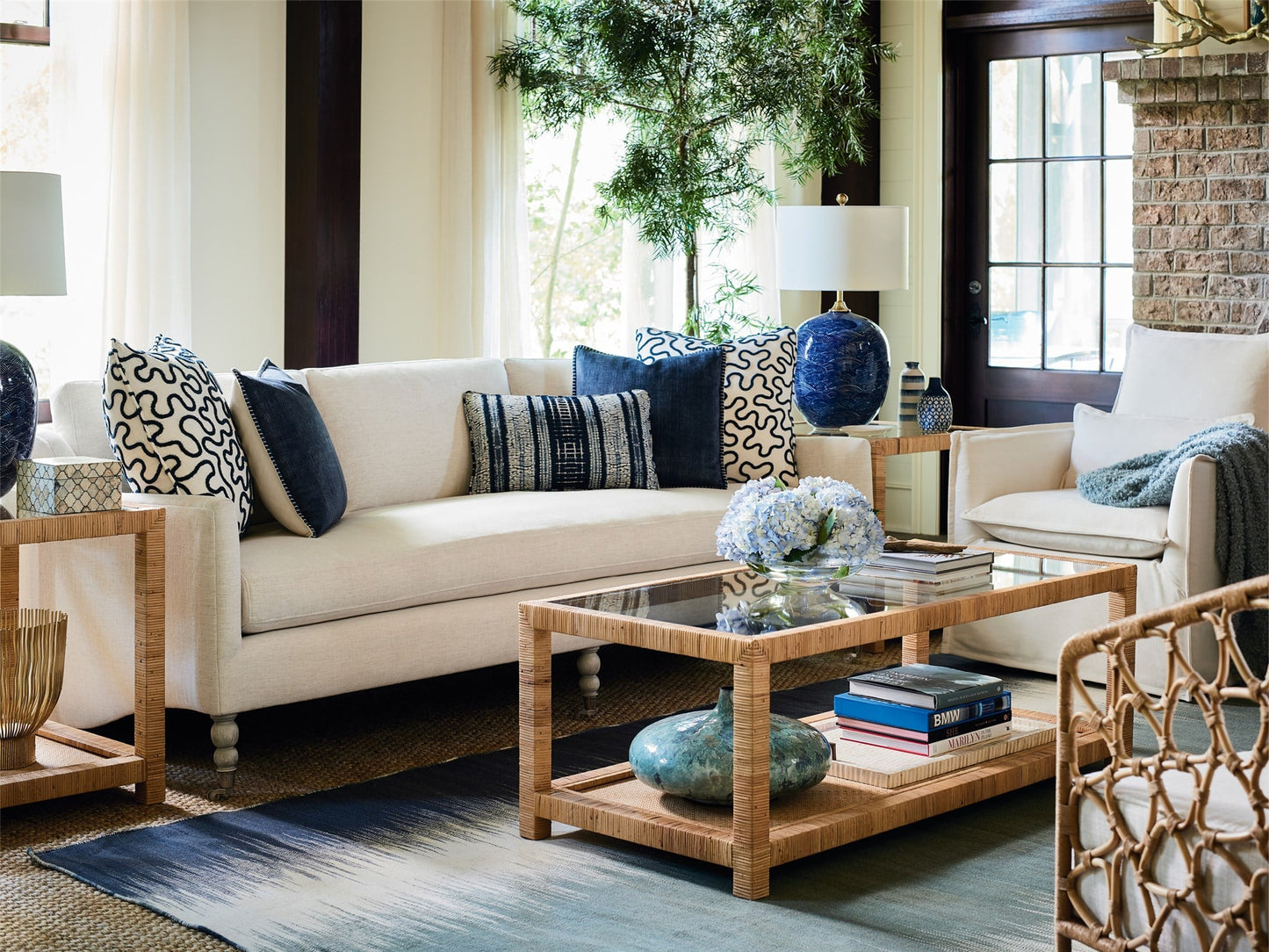 Long Key End Table