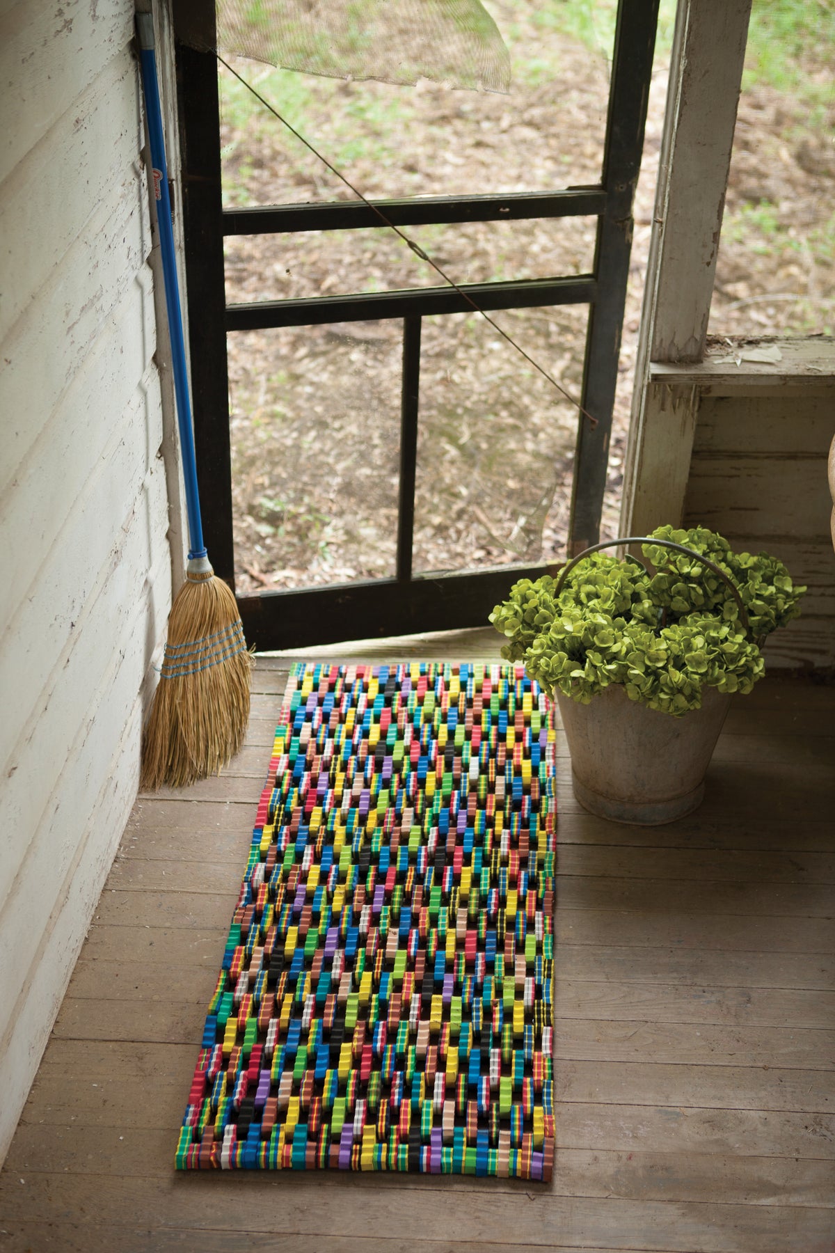 Recycled Flip Flop Large Door Mat