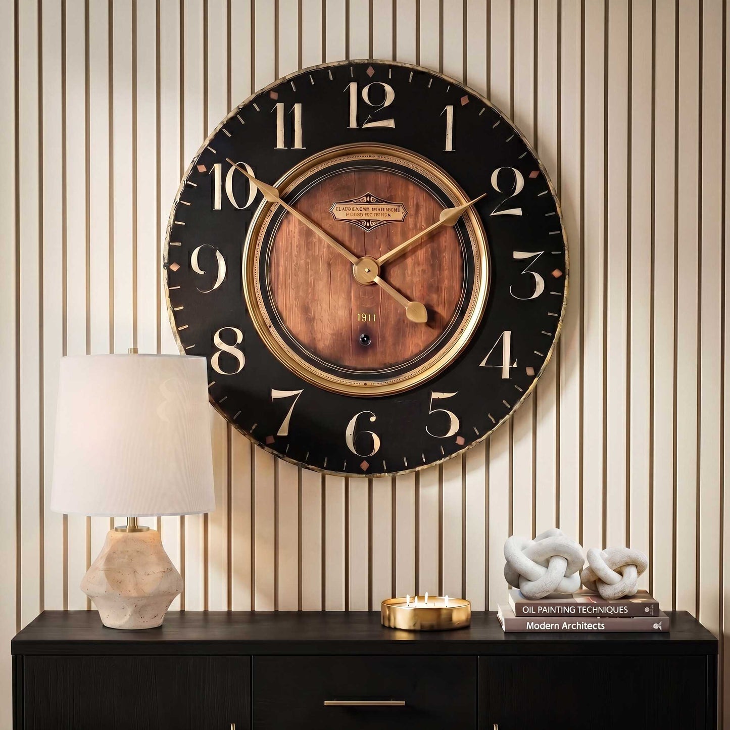 Alexandre Martinot 23" Clock