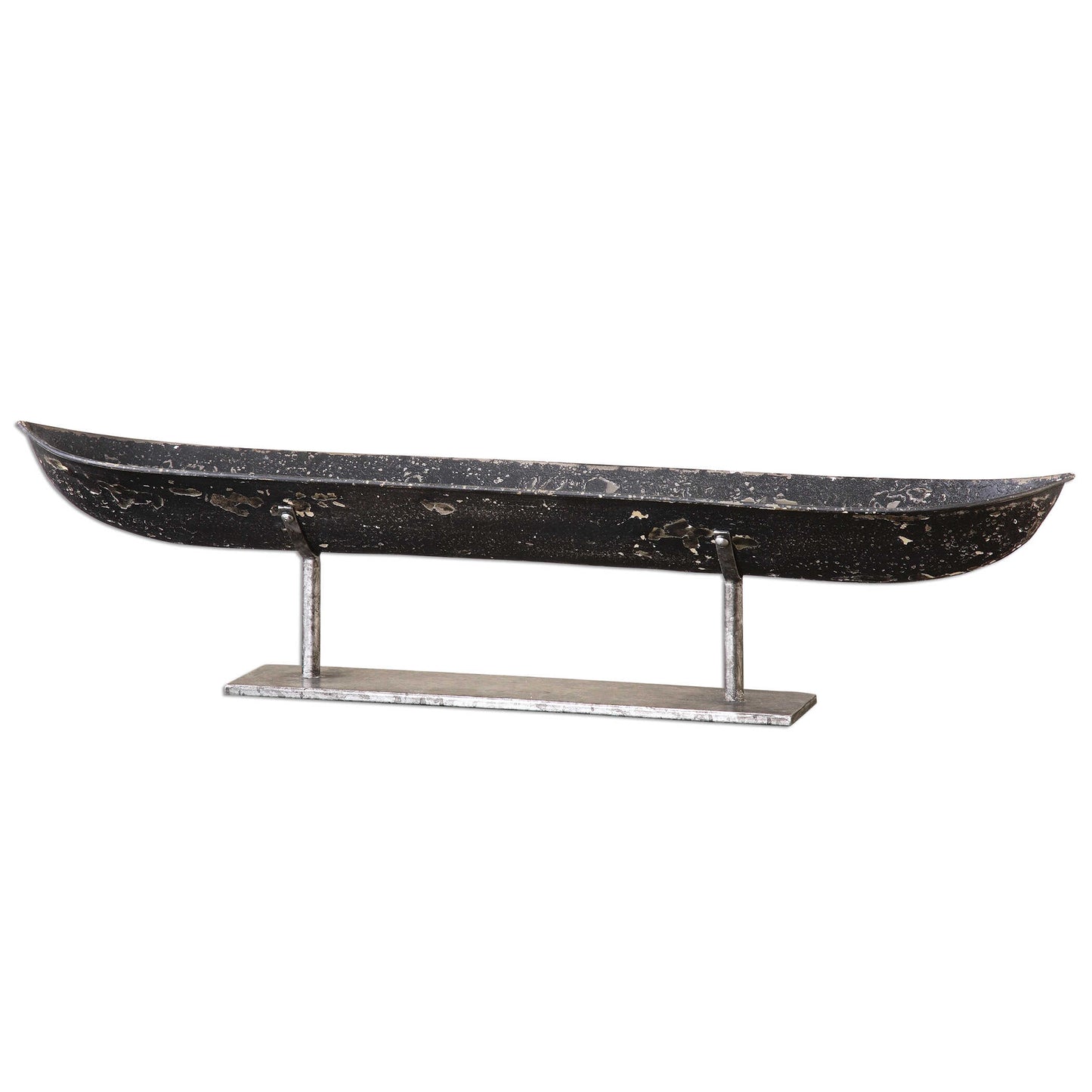 River Boat Sculpture