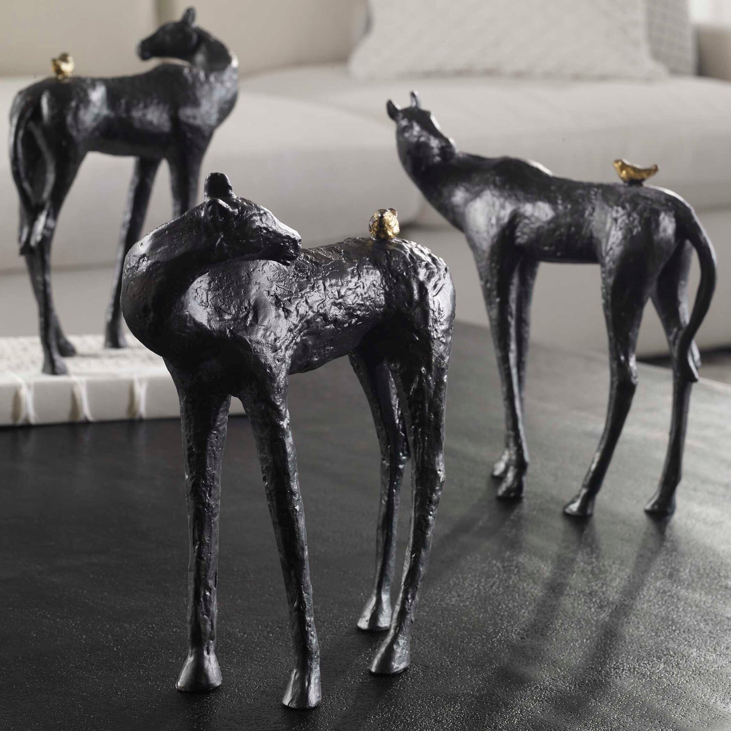 Hello Friend Horse Sculpture
