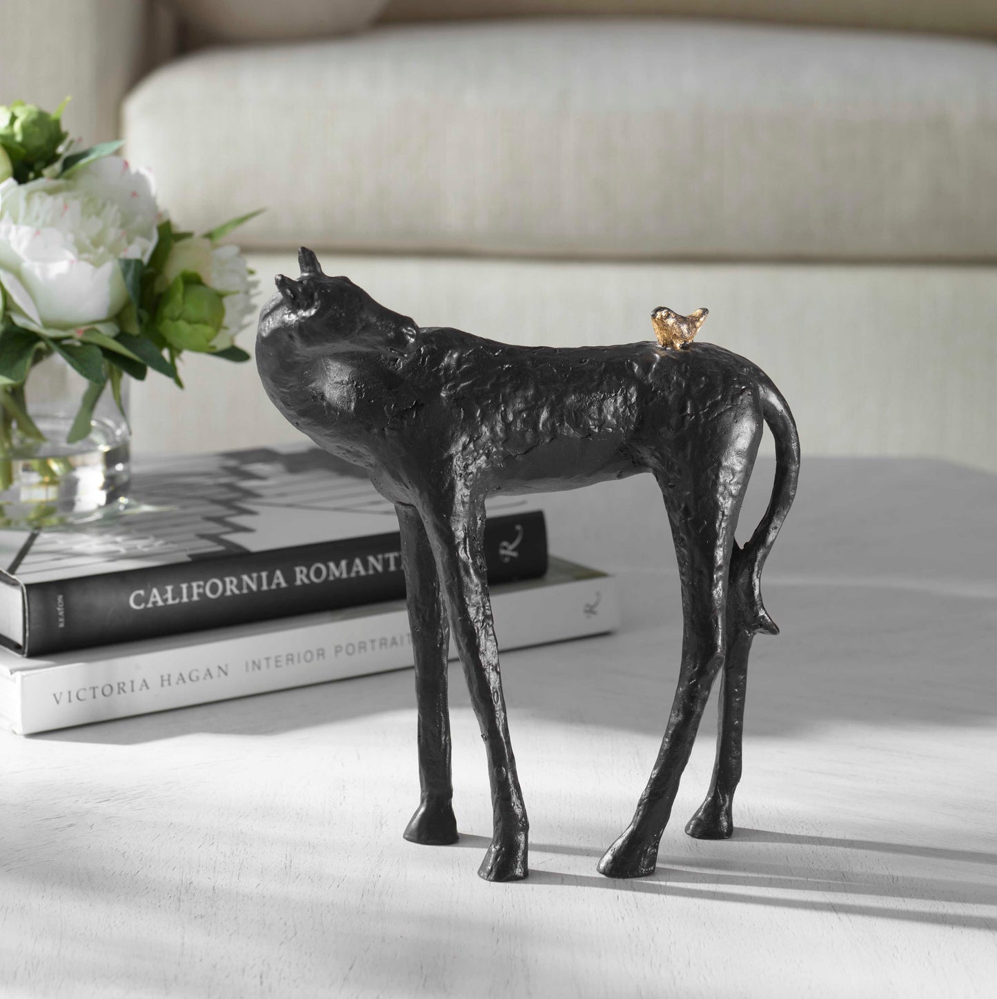 Hello Friend Horse Sculpture