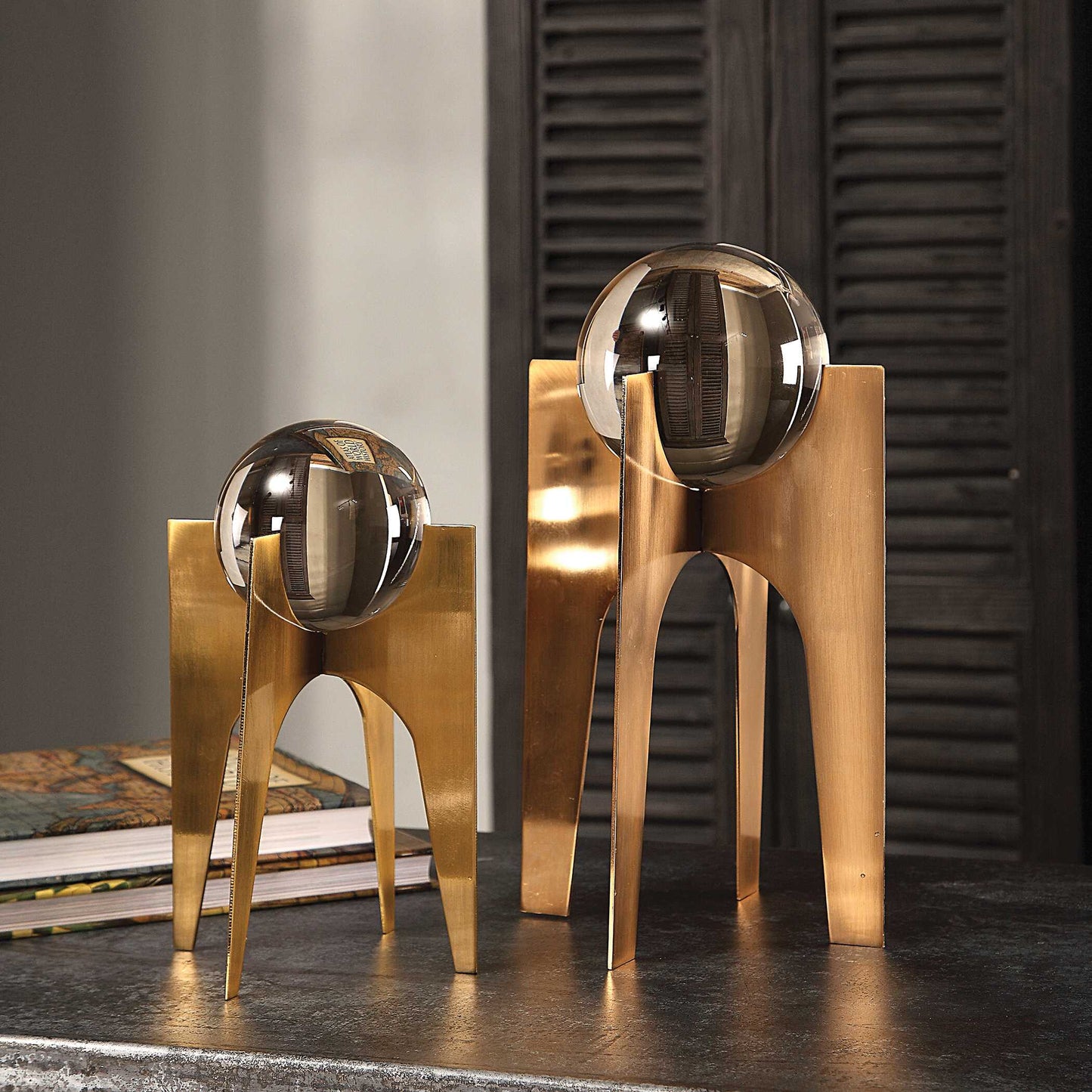 Ellianna Crystal Spheres Set/2