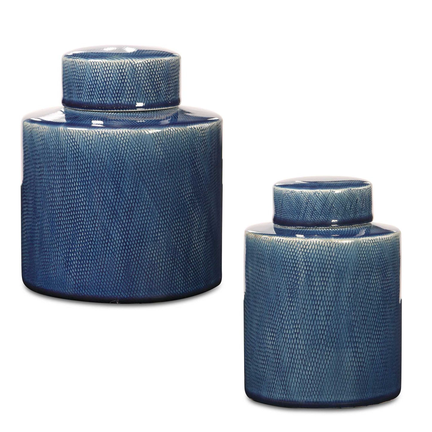Saniya Blue Containers Set/2