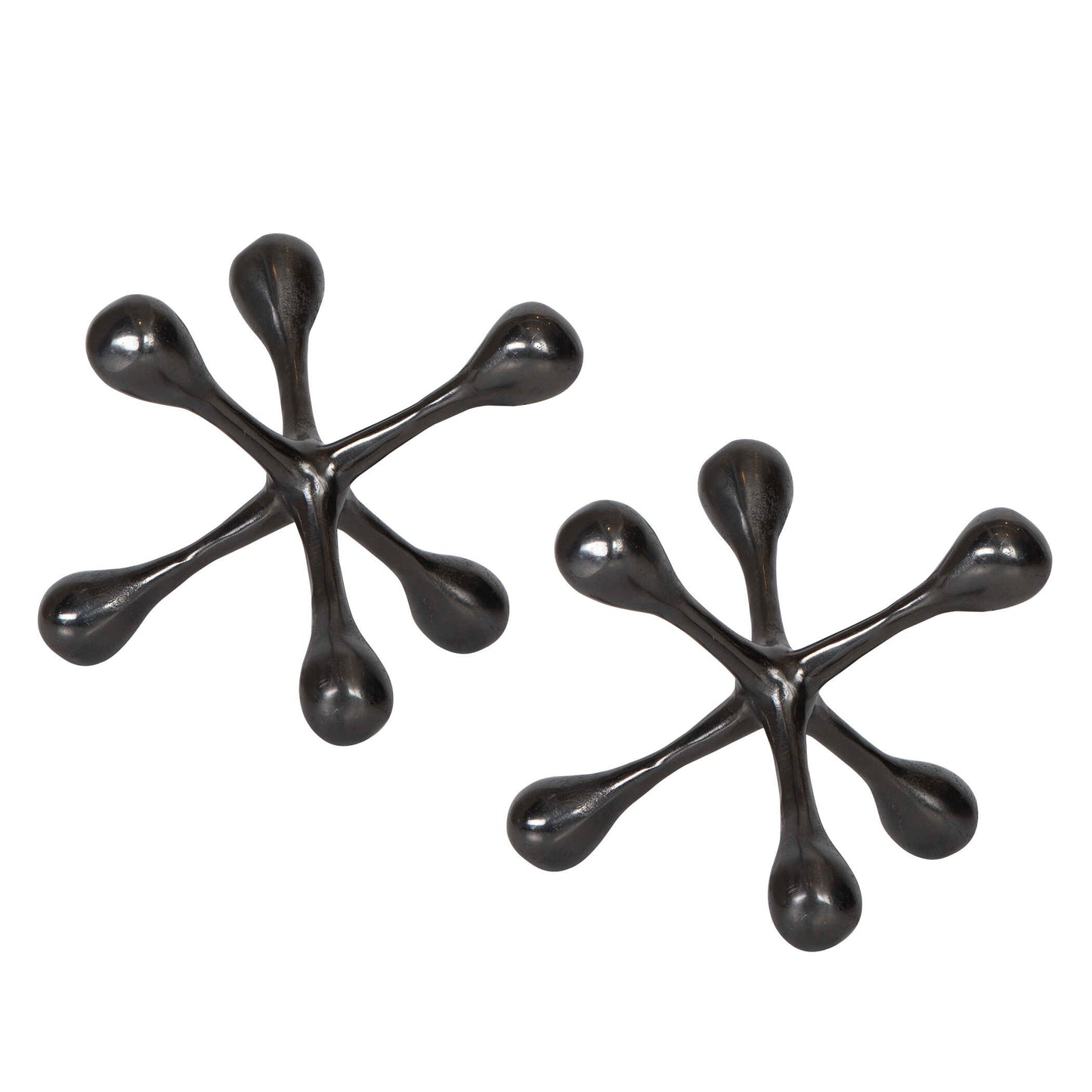 Harlan Black Nickel Objects Set/2