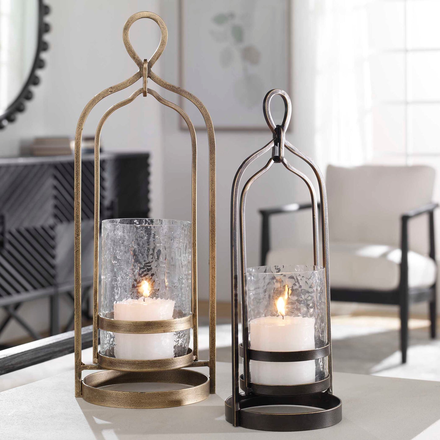Shepherd Bronze Candleholder