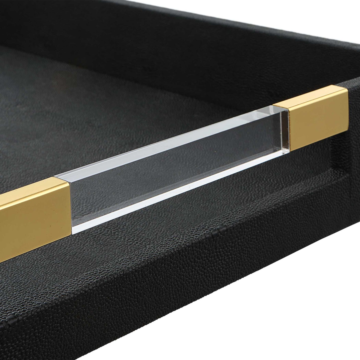 Wessex Black Shagreen Tray