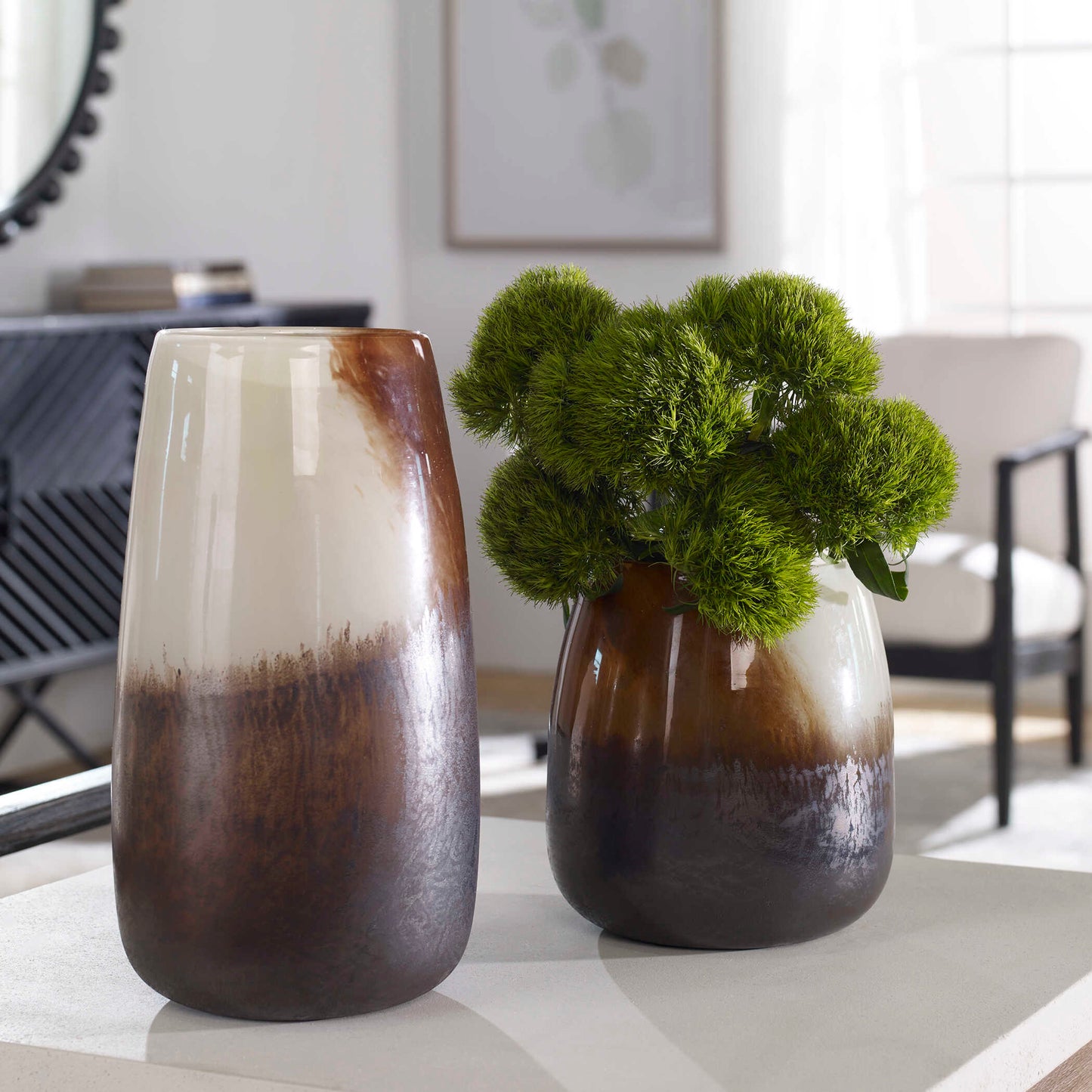 Desert Wind Glass Vases Set/2