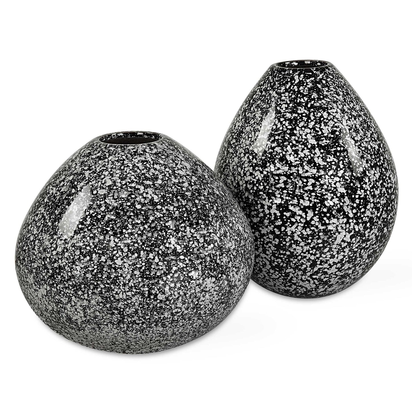 Cosmic Black & White Vases Set/2