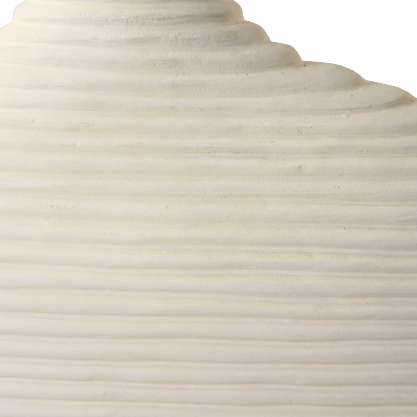 Duostacked Matte White Vases Set/2