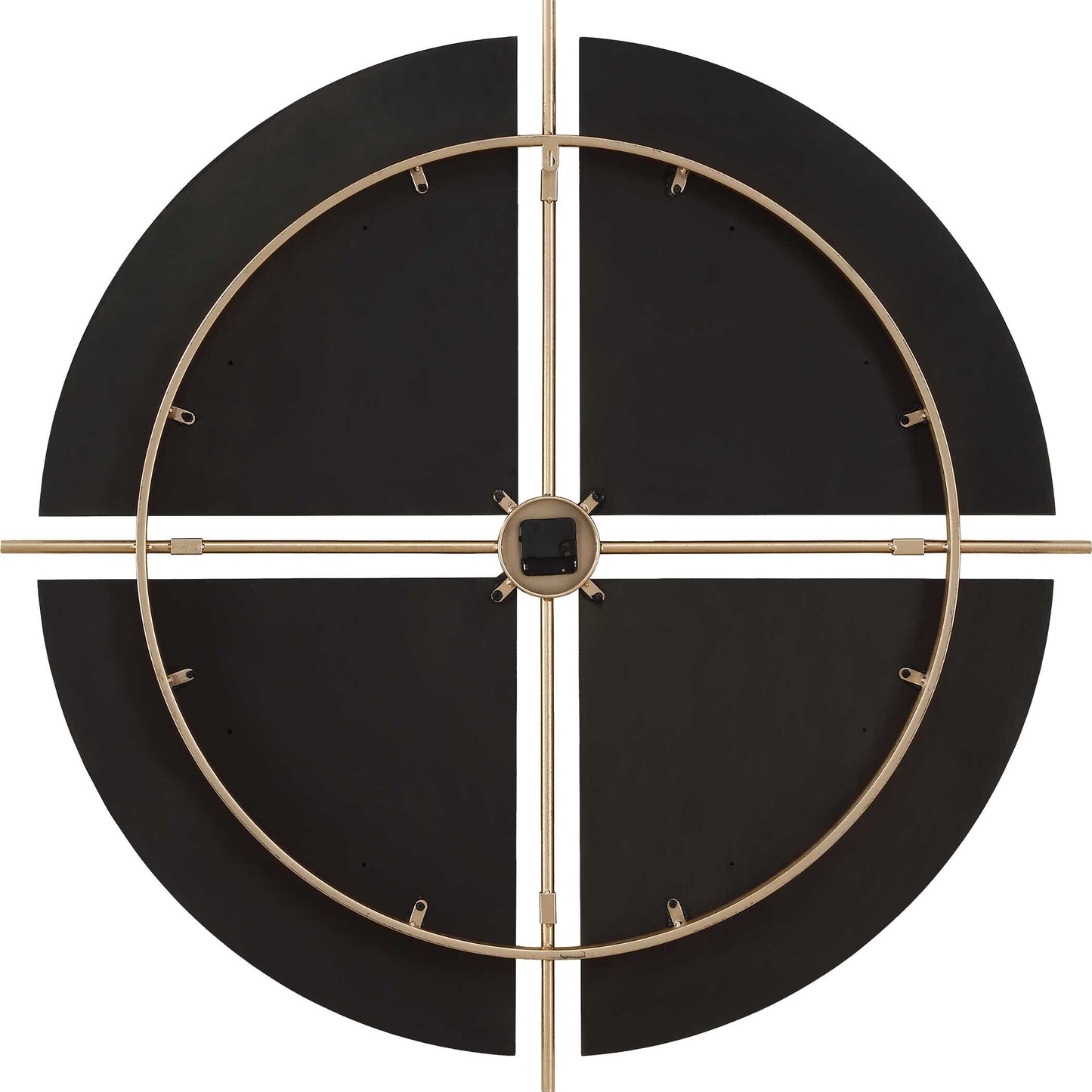 Walnut Elegance Wall Clock