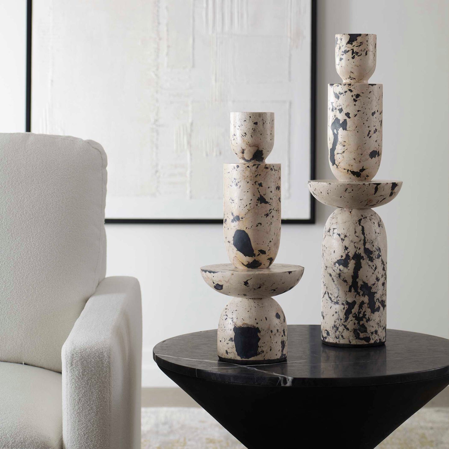 Nouveau Tower Sculptures Set/2