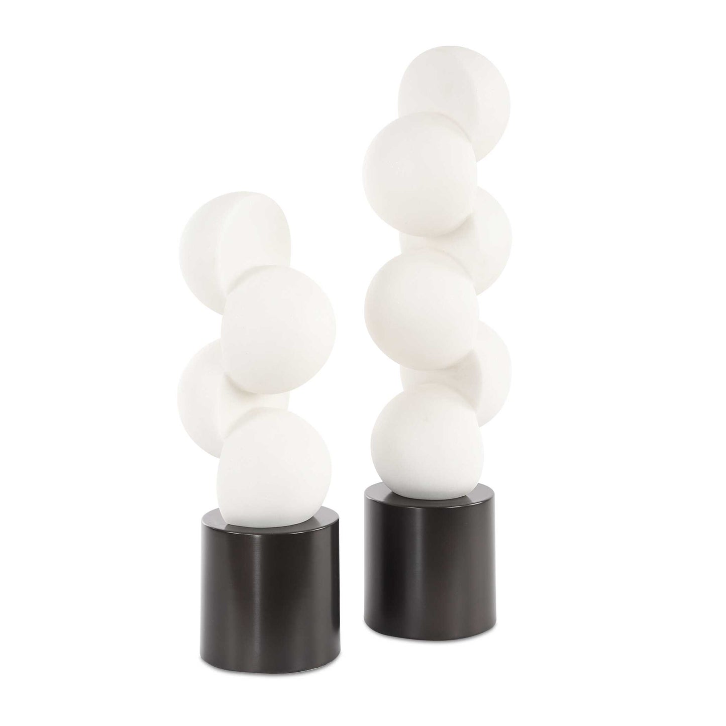 Symmetry White Sculptures Set/2