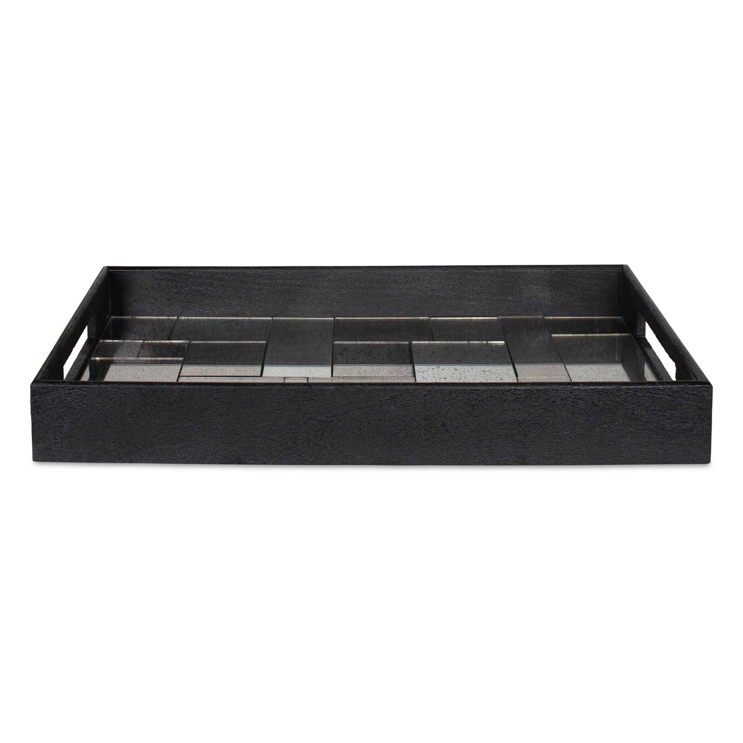 Modern Mosaic Antique Mirrored Tray