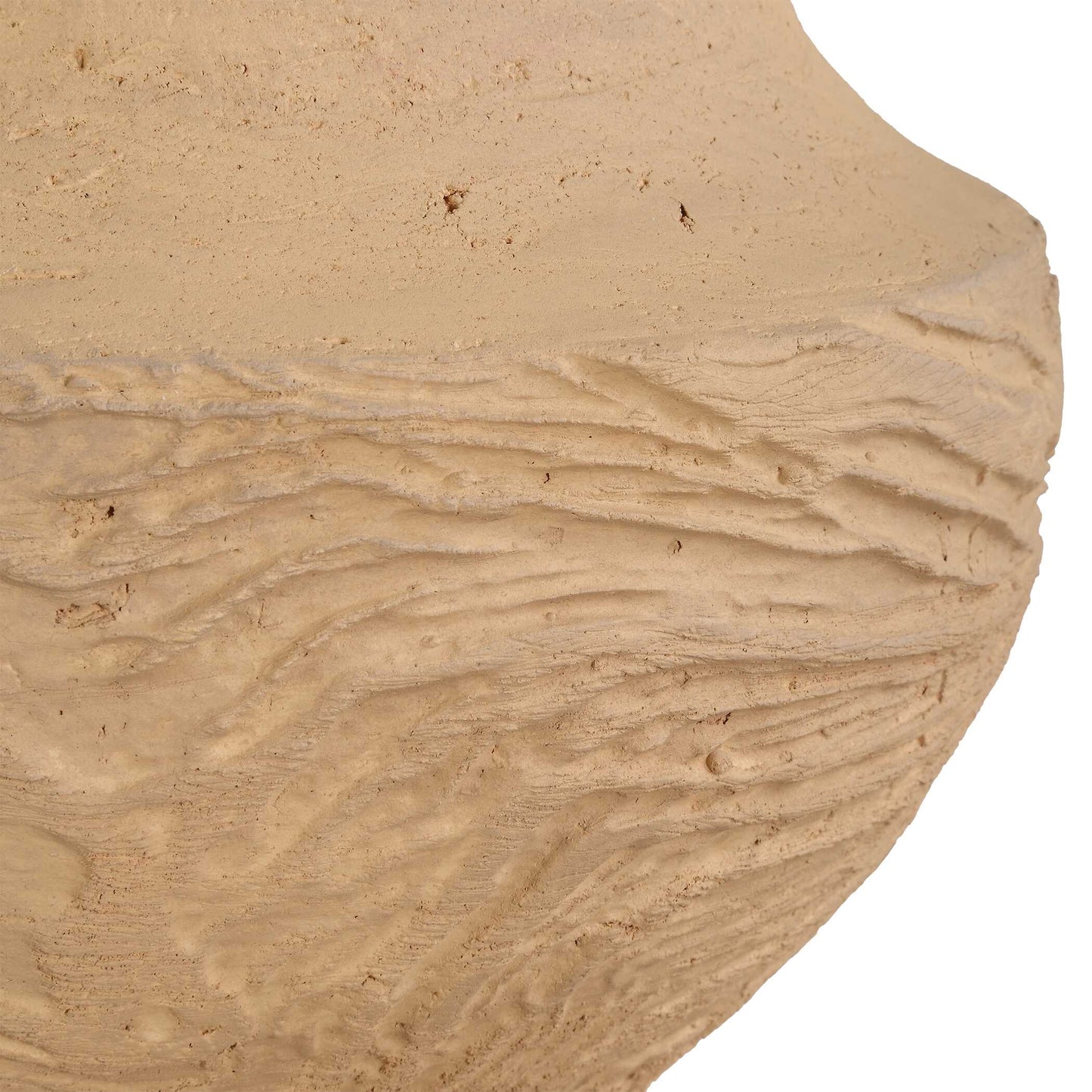 Sandstone Flow Small Terracotta Vase