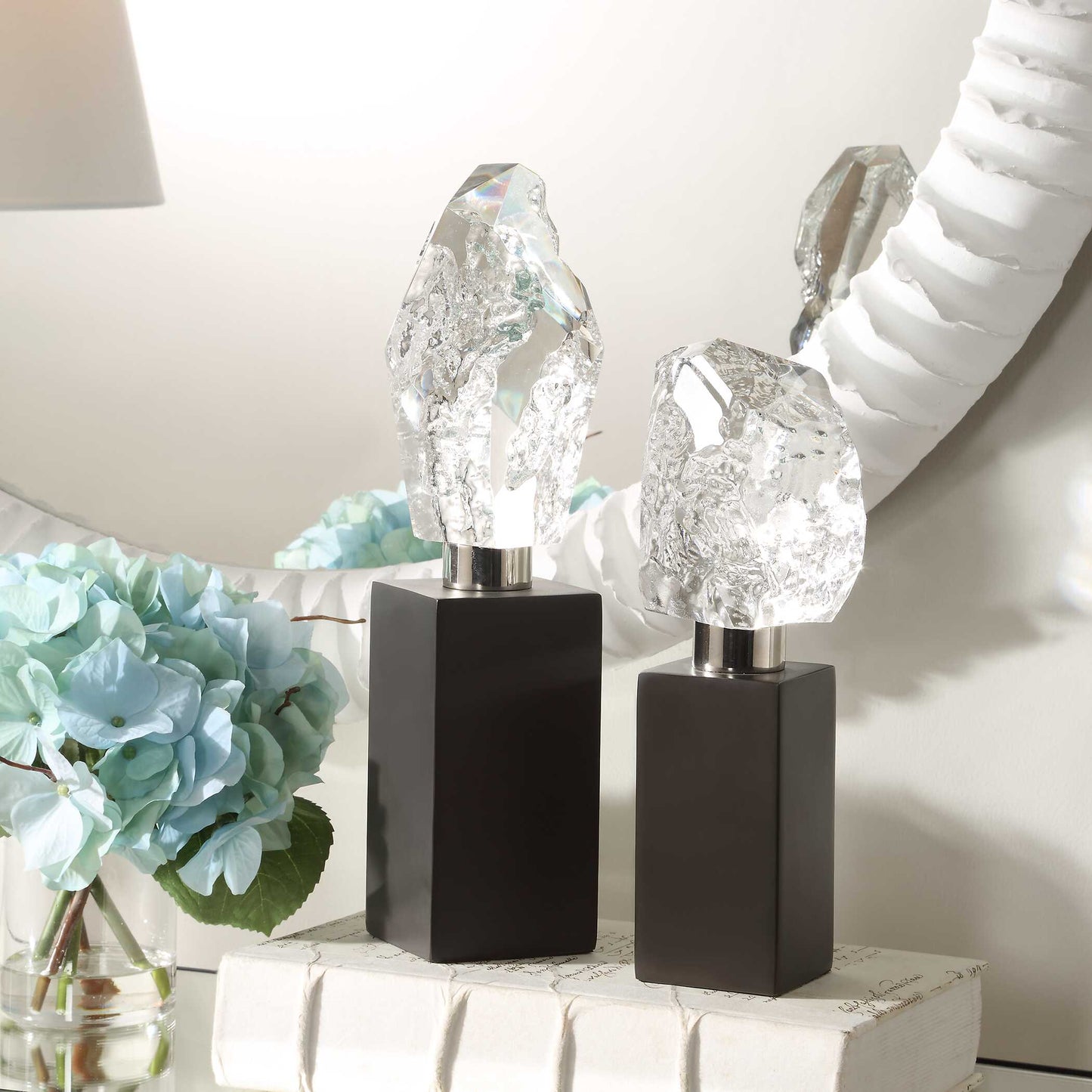 Crystal Peak Sculptures Set/2