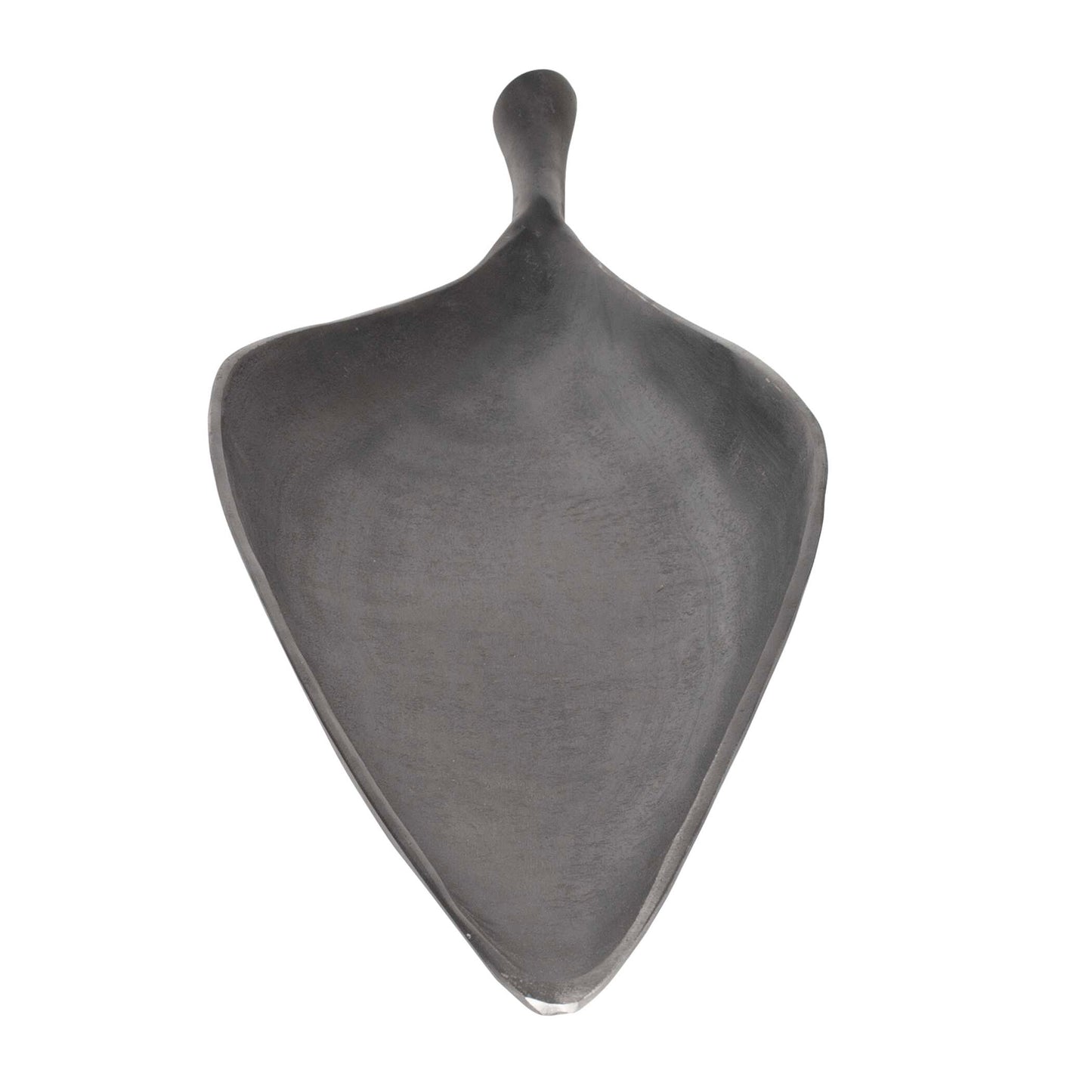 Leaflet Dark Nickel Outdoor Bowl
