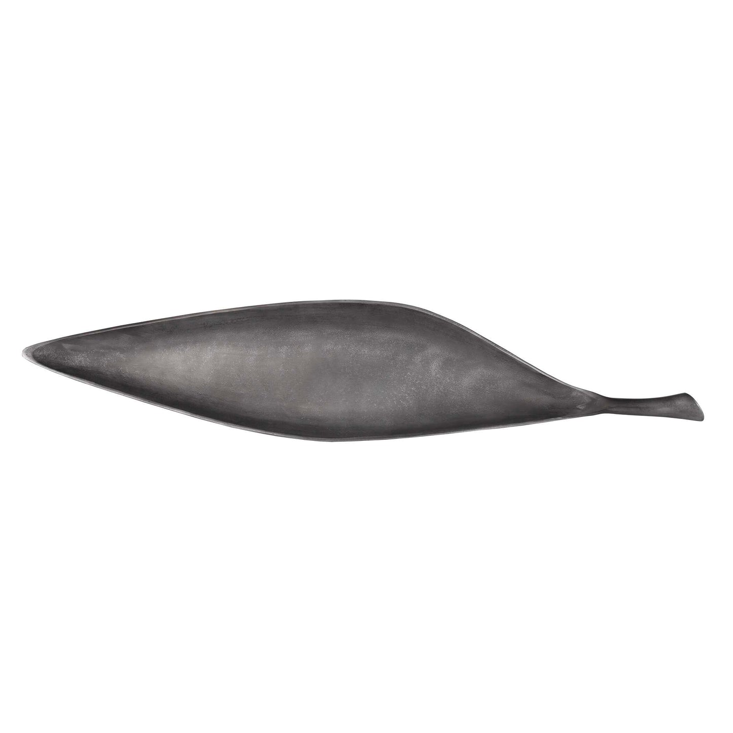 Leaflet Dark Nickel Outdoor Bowl