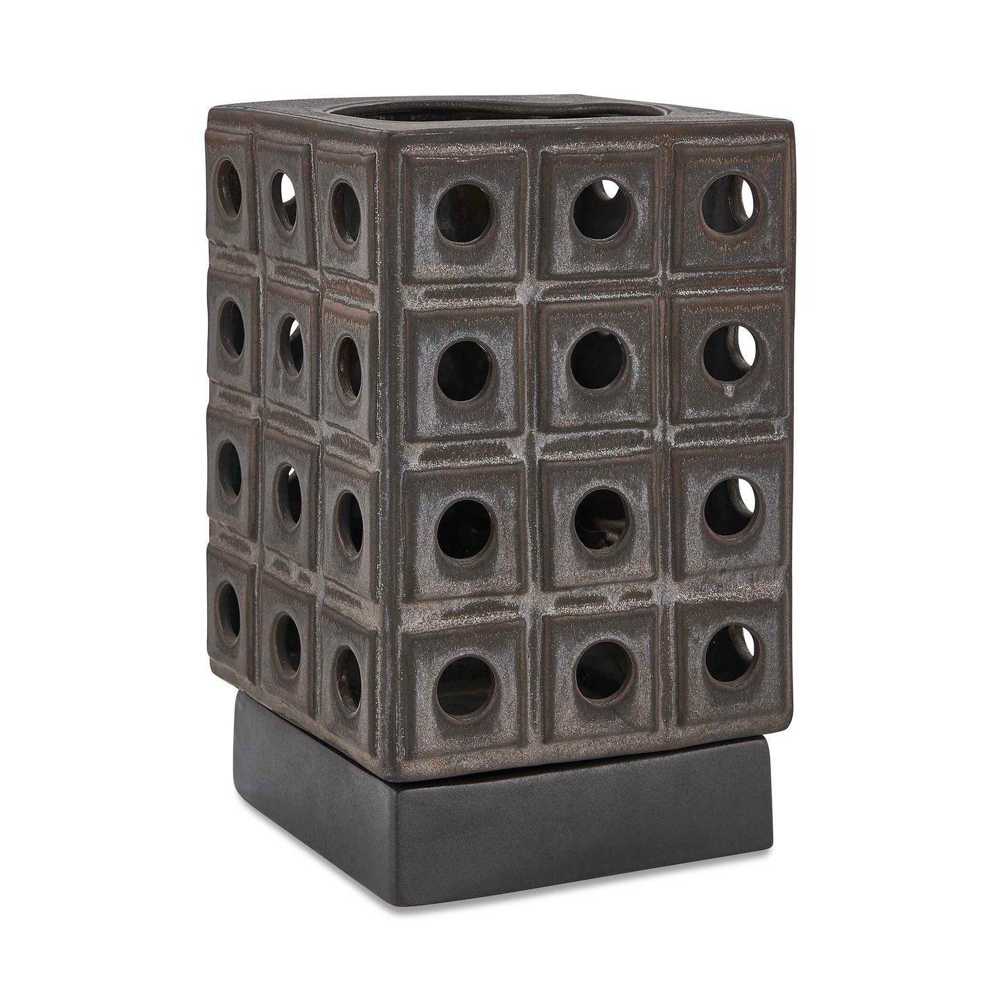 Lattice Indoor-Outdoor Lantern Candleholder