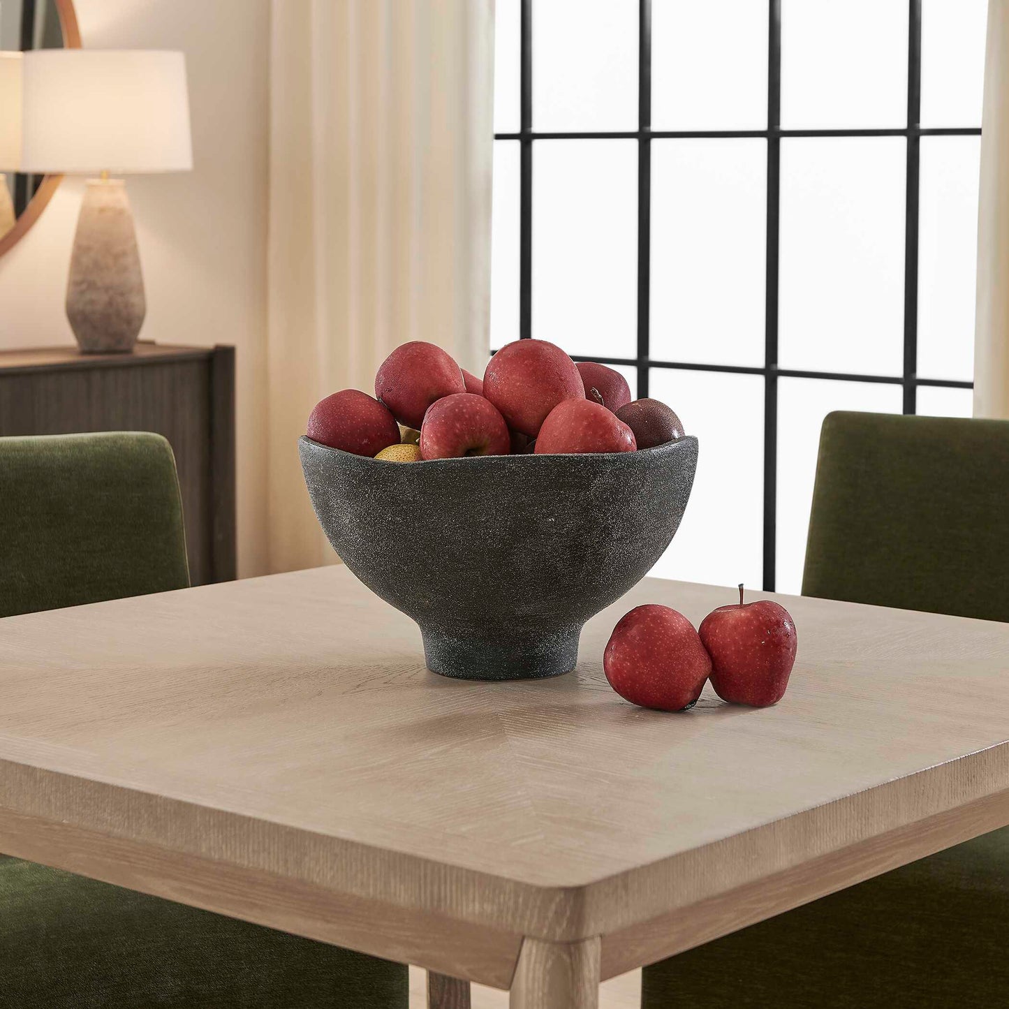 Komorebi Indoor-Outdoor Black Bowl