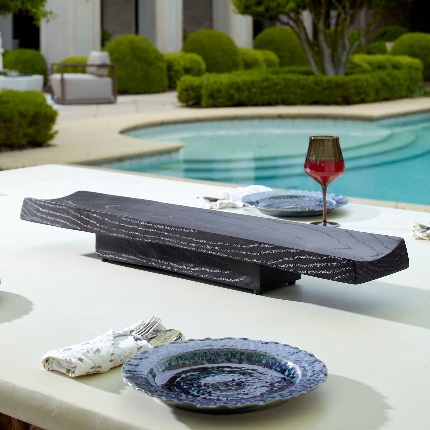 Ciaran Indoor-Outdoor Wooden Tray