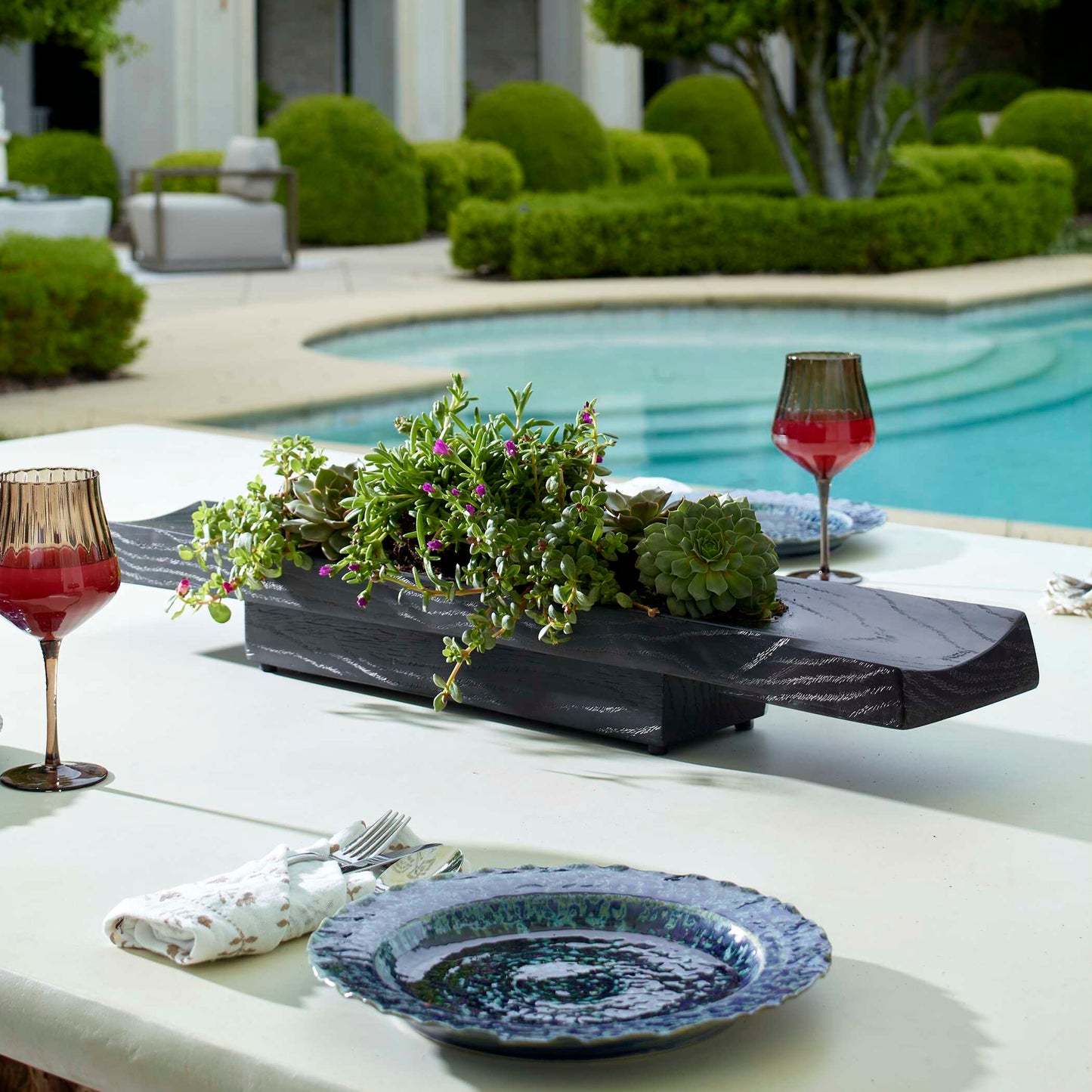 Ciaran Indoor-Outdoor Wooden Tray