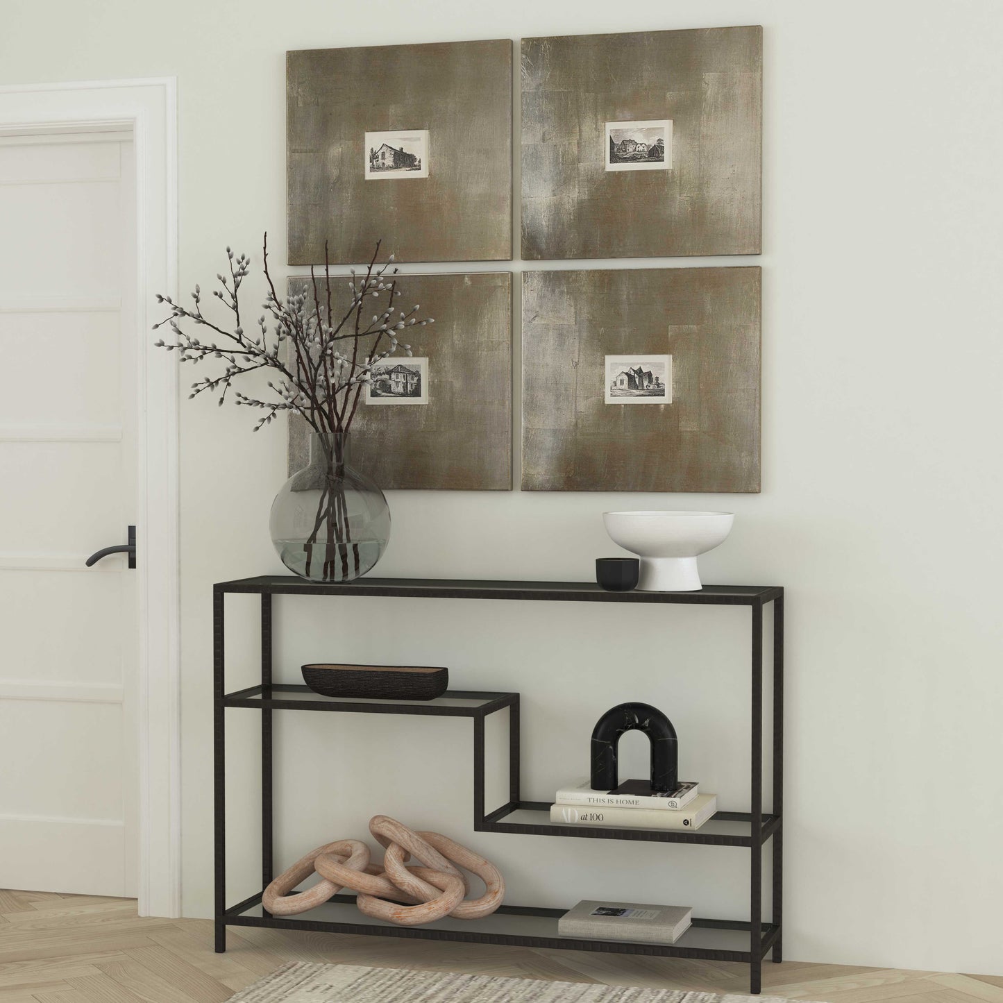 Historical Buildings Framed Art Set/4
