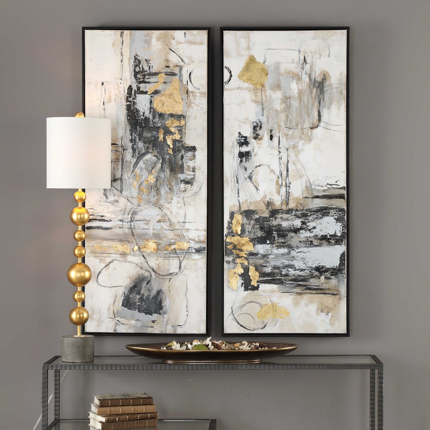 Life Scenes Abstract Art Set/2